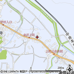 長野県茅野市金沢2412-1周辺の地図