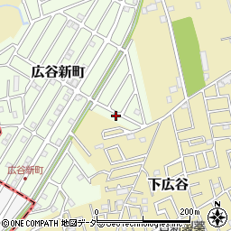 埼玉県川越市広谷新町20周辺の地図
