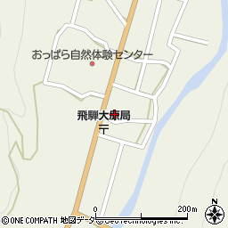 岐阜県高山市清見町大原633周辺の地図