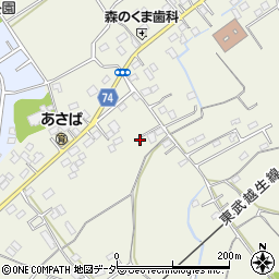 埼玉県坂戸市浅羽1458周辺の地図