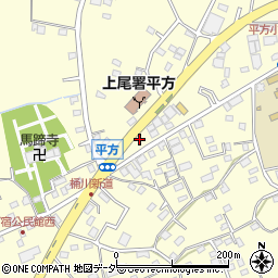 埼玉県上尾市平方1702周辺の地図