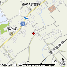 埼玉県坂戸市浅羽1456周辺の地図