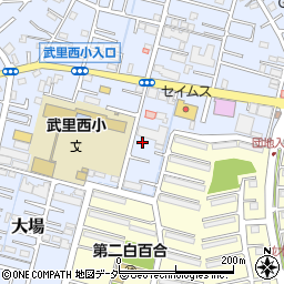 埼玉県春日部市大場919周辺の地図