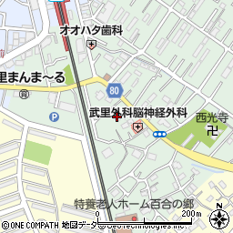 埼玉県春日部市大畑264周辺の地図