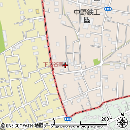 埼玉県坂戸市中小坂866-3周辺の地図
