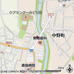 斎藤カジヤ金物店周辺の地図