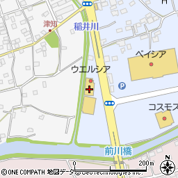ウエルシア薬局潮来須賀南店周辺の地図
