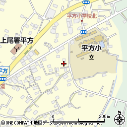 埼玉県上尾市平方1331周辺の地図