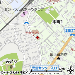 さいたま市立岩槻児童センター周辺の地図