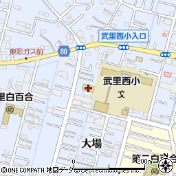 埼玉県春日部市大場805周辺の地図