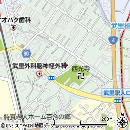埼玉県春日部市大畑191周辺の地図