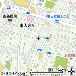 ヨシハラのパン東大宮店周辺の地図