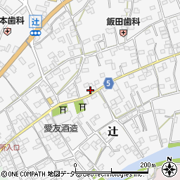 茨城県潮来市辻254-1周辺の地図