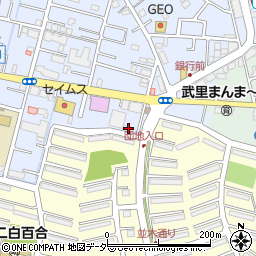埼玉県春日部市大場993周辺の地図