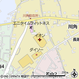 ＴＨＲＥＥＰＰＹイオンタウン毛呂山店周辺の地図