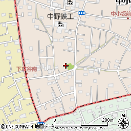 埼玉県坂戸市中小坂895-3周辺の地図