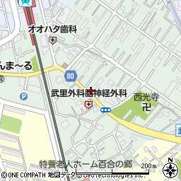 埼玉県春日部市大畑242周辺の地図