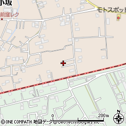 埼玉県坂戸市中小坂801-8周辺の地図