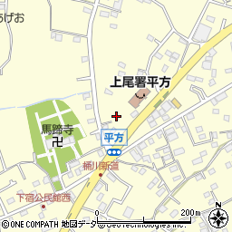 埼玉県上尾市平方1708周辺の地図