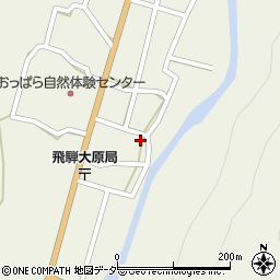 岐阜県高山市清見町大原622周辺の地図