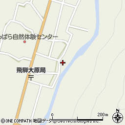 岐阜県高山市清見町大原383周辺の地図
