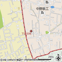 埼玉県坂戸市中小坂866-51周辺の地図