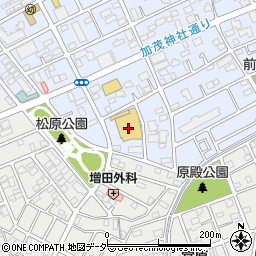 ジャパンミート卸売市場周辺の地図
