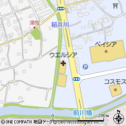 ウエルシア潮来須賀南店周辺の地図
