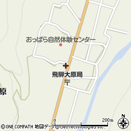 岐阜県高山市清見町大原686周辺の地図