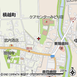 福井県鯖江市横越町24-6-4周辺の地図
