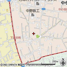 埼玉県坂戸市中小坂897-1周辺の地図