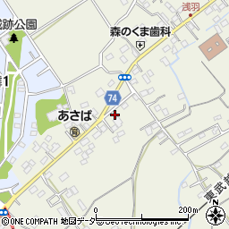 埼玉県坂戸市浅羽1463周辺の地図