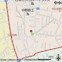 埼玉県坂戸市中小坂897-10周辺の地図