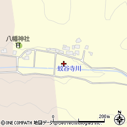福井県丹生郡越前町蚊谷寺周辺の地図