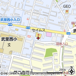 埼玉県春日部市大場934周辺の地図