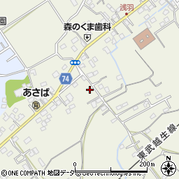 埼玉県坂戸市浅羽1461周辺の地図