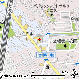 埼玉ダイハツ販売大宮店周辺の地図