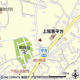 埼玉県上尾市平方1723周辺の地図