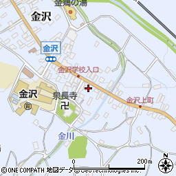 長野県茅野市金沢2183周辺の地図