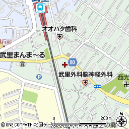 埼玉県春日部市大畑434周辺の地図