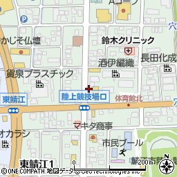 福井県鯖江市東鯖江周辺の地図