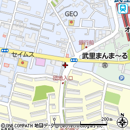 埼玉県春日部市大場1011周辺の地図