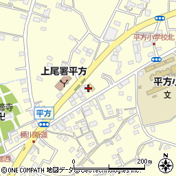 埼玉県上尾市平方1700周辺の地図