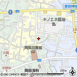 千葉県野田市清水15-13周辺の地図