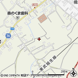 埼玉県坂戸市浅羽1181周辺の地図