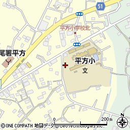 埼玉県上尾市平方1347周辺の地図