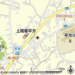 埼玉県上尾市平方1696周辺の地図