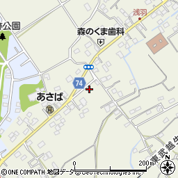 埼玉県坂戸市浅羽1462周辺の地図