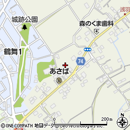 埼玉県坂戸市浅羽1491周辺の地図