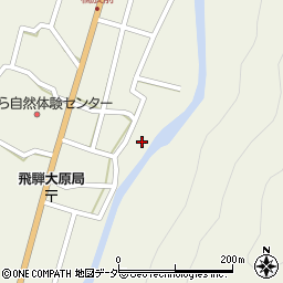 岐阜県高山市清見町大原388周辺の地図